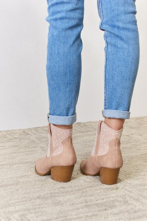 Blush clearance ankle booties