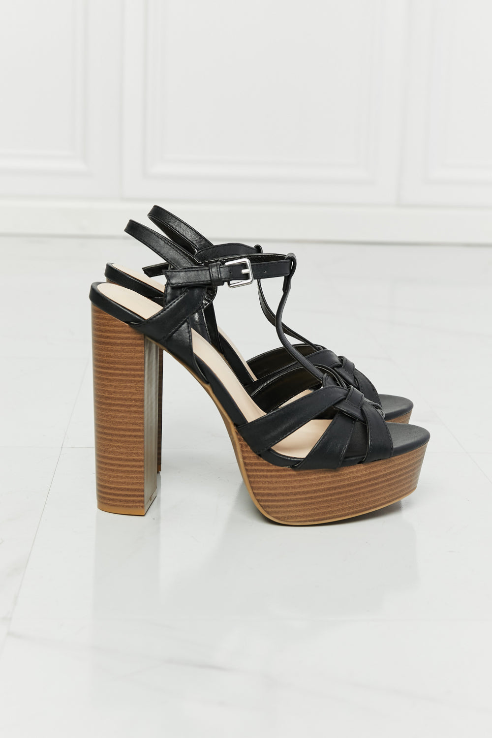 Lib Light Up Italian Heels Peep Toe Ankle Strap Glowing Platform 5 Inch  Heel Sandals - Blue in Sexy Heels & Platforms - $63.35